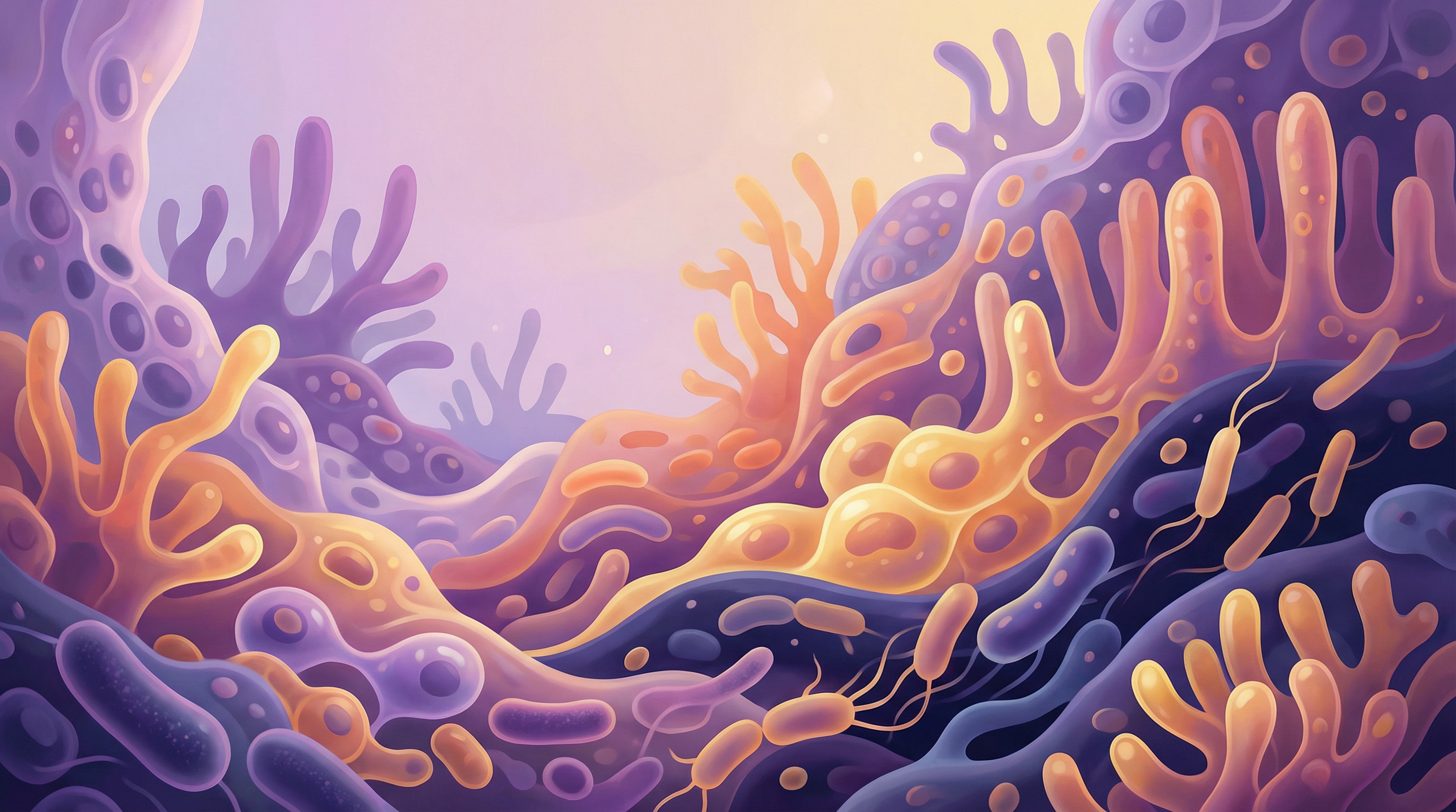 Illustration showing the gut as a major melatonin production site with enterochromaffin cells converting tryptophan to melatonin
