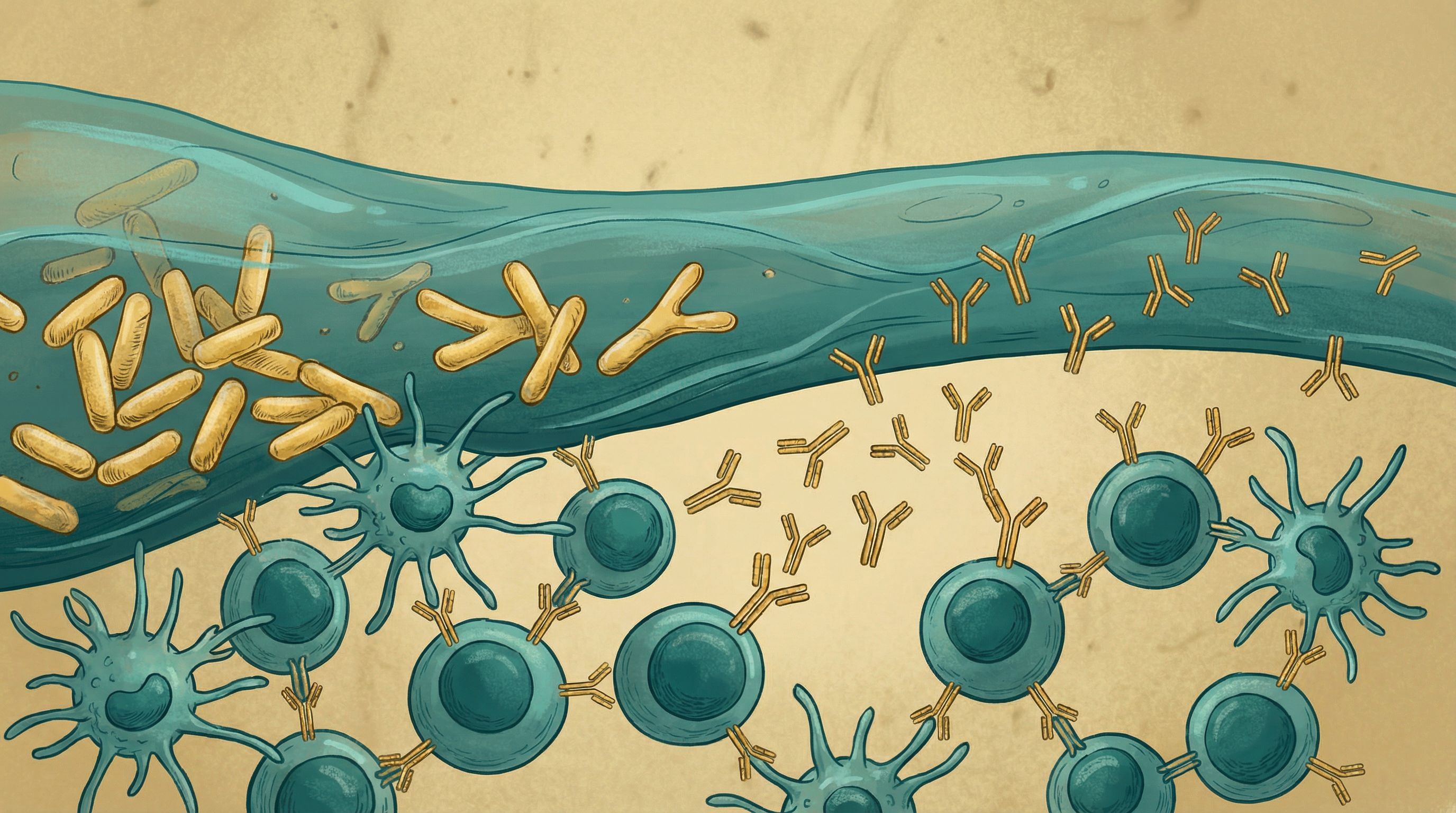 Lactobacillus and Bifidobacterium species that stimulate secretory IgA production and strengthen mucosal immune defenses