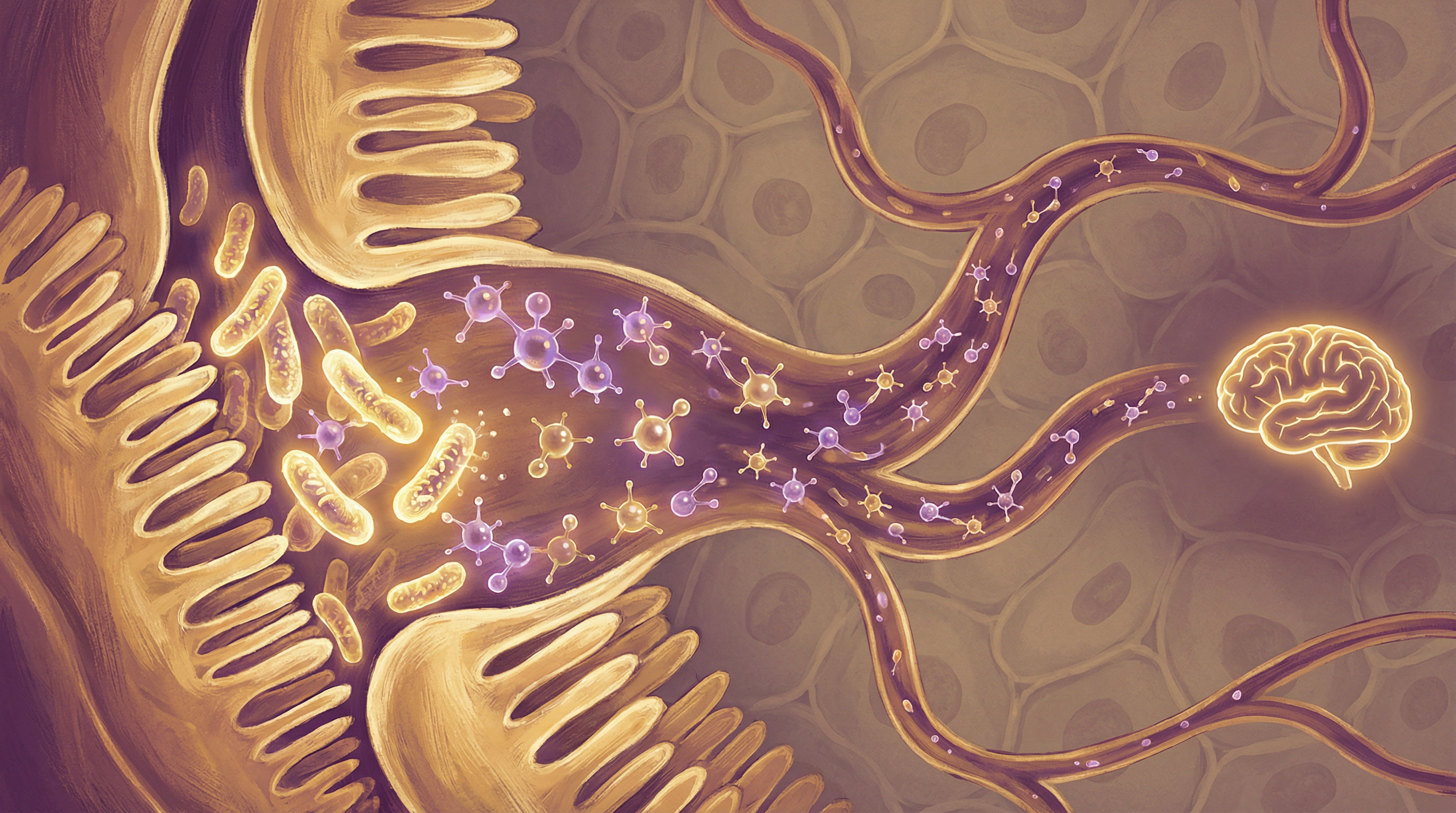 Anti-inflammatory gut bacteria that produce neuroprotective metabolites to reduce brain inflammation and support mental health