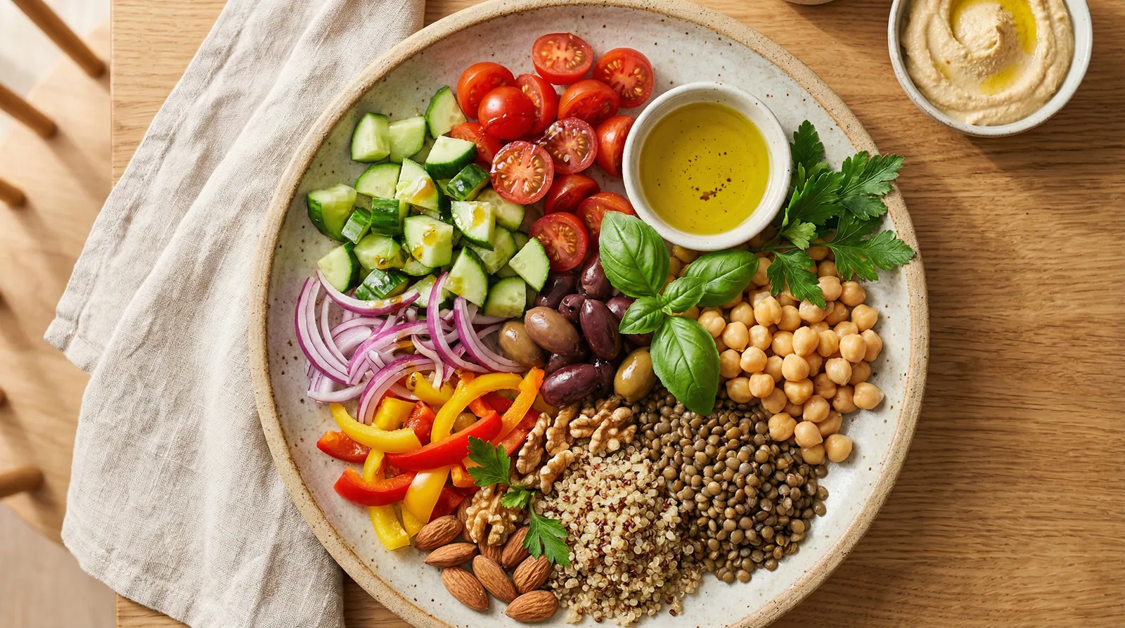 Plant-based foods and Mediterranean diet ingredients that help reduce harmful TMAO levels and protect cardiovascular health