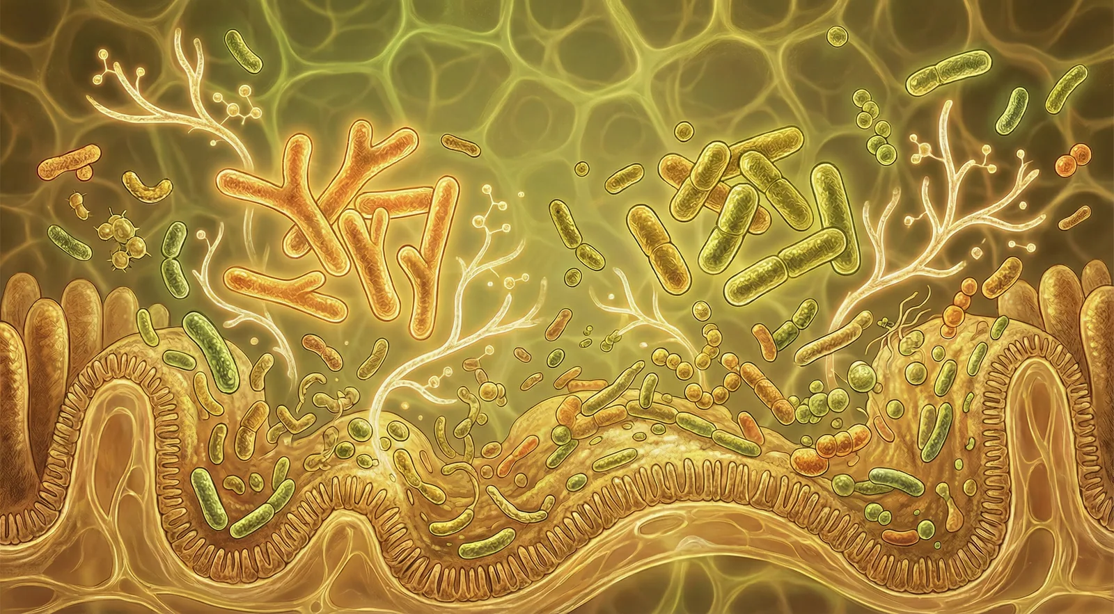 Diverse gut microbiome ecosystem enhanced by fructooligosaccharide supplementation showing increased Bifidobacterium populations