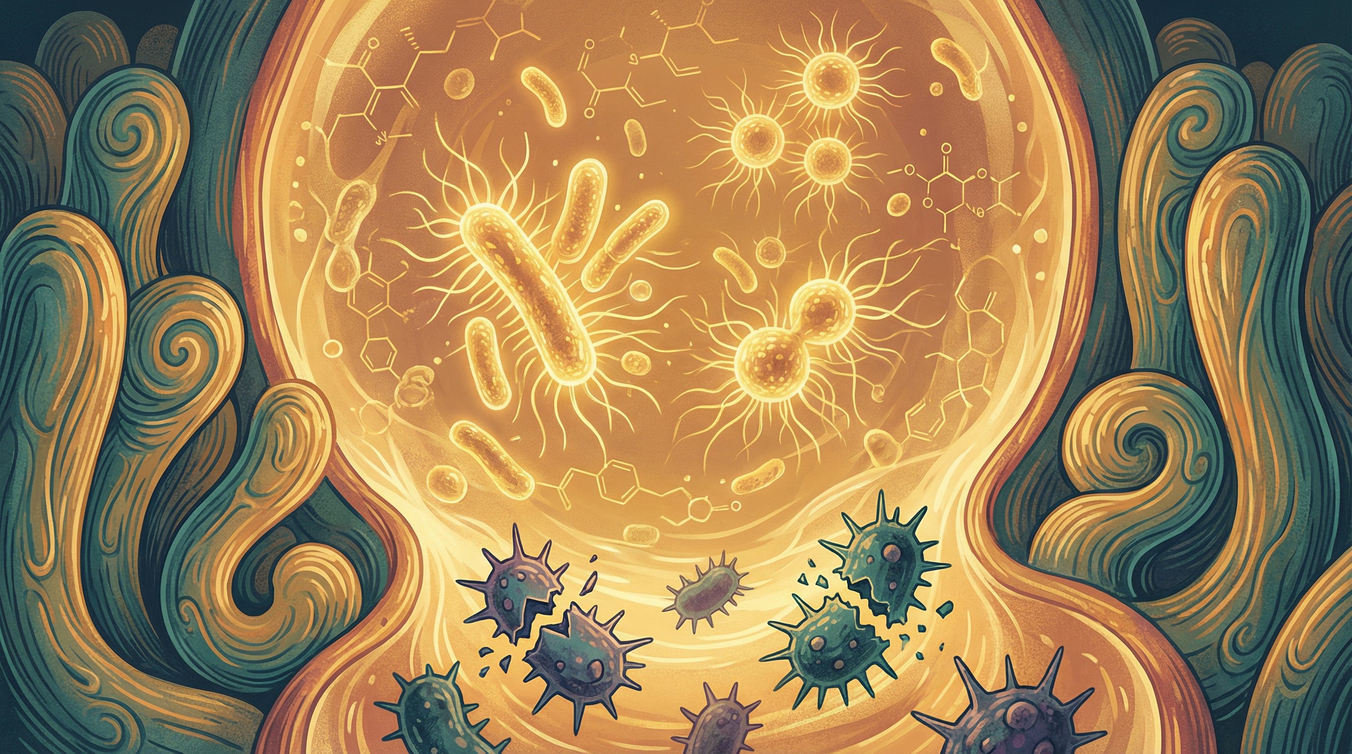 Beneficial gut bacteria thriving on lactulose in an acidified colonic environment that inhibits pathogenic bacteria